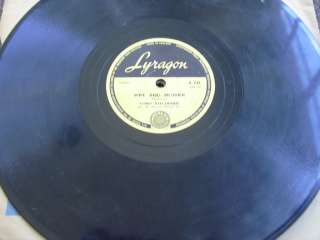 78 RPM  LORD KITCHENER  WIFE AND MOTHER/MANGO TREE    JAMAICA LYRAGON 