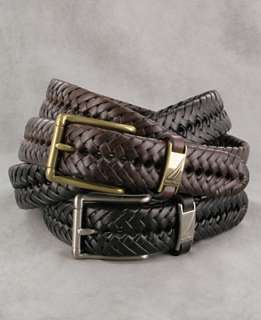 Nautica Leather Hand Braided Belt   Customers Top Rated Belts Belts 