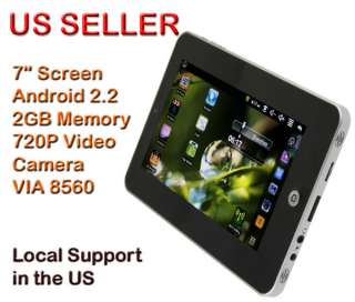   Android 2.2 Tablet PC VIA 8650 WiFi Netbook PDA M009s Touchpad  