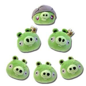  Angry Birds 8 Inch Plush Pig With Sound Assorted Case Of 6 
