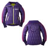 ZUMBA ANORAK BUBBLE JACKET, PURPLE, SMALL, NWT, SOLD OUT  