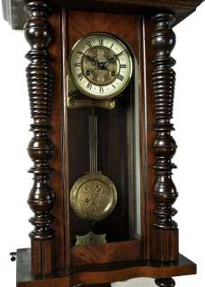 Antique German Mauthe wall clock at 1900  