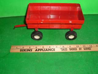 vintage metal ertl farm wagon toy  