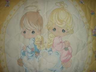 Adorable Precious Moments Baby Quilt/Blanket,  