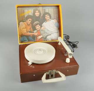 Vintage Welcome Back Kotter Portable Record Player Phonograph rare 
