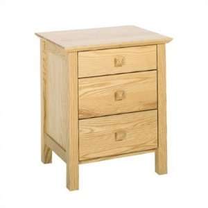    G667 R AW Arlington 3 Drawer Nightstand in Antique