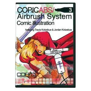  COPIC Art & Marking Pen Products ABSDVD3 Air Brush System 