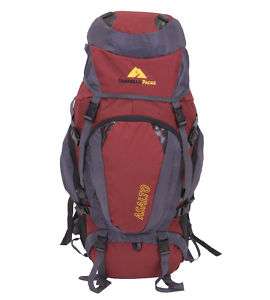 Guerrilla Packs 70L RED (Asalto Model) Hiking Backpack  