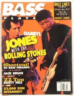 Bass player magazines are tougher to find than most of what we sell 
