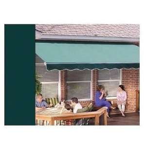  Sunsetter Pro Motorized Awning (13 Ft / Solid Evergreen 