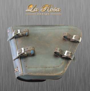Harley Solo Softail Rustic Leather LaRosa Saddle Bag  