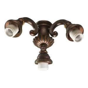   Corsican Gold Bakersfield Three Light Ceiling Fan Light Kit from the