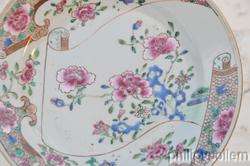 Fine Chinese Famille Rose Plate  