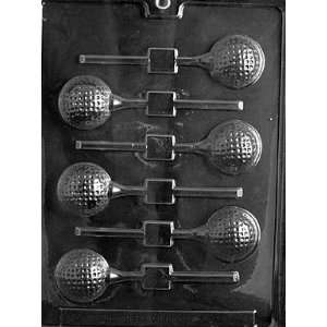  GOLF BALL LOLLY Sports Candy Mold Chocolate