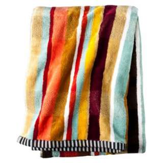   Missoni for Target Set of 2 Large Bath Towels Multi Stripe Colore NEW