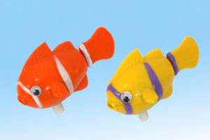 ONE Wind Up Bath Toy Swim Fish,Party Favours,WUT038  