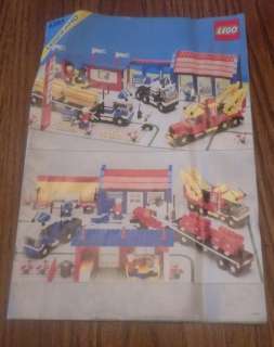 Lego Legoland Town #6393 BIG RIG TRUCK STOP Vintage Set RARE  