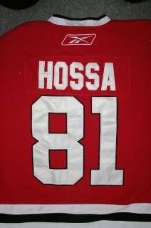 REEBOK NHL HOSSA 81 CHICAGO BLACKHAWKS JERSEY 50  