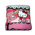 Sanrio Hello Kitty Birthday Cake Plush Throw Pink Large Fleece Bed 
