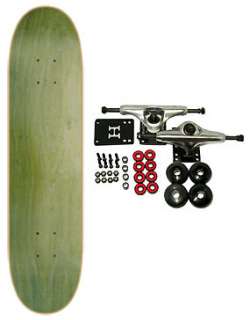 BLANK COMPLETE Skateboard GREEN 7.75 Skateboards HOT  