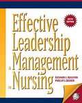 Half Effective Leadership & Management in Nursing by Eleanor 