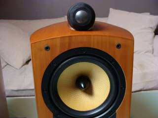 Bowers & Wilkins B&W Nautilus N805 Speakers  Cherry  Exc Cond   w 