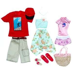  Barbie Cali Girl ~ Clothes for Barbie & Ken Toys & Games