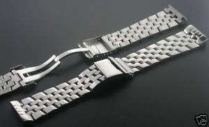 24MM WATCH BAND FOR BREITLING BENTLEY SHINY 5LINK S.END  