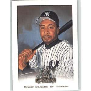 Donruss Diamond Kings #30 Bernie Williams   New York Yankees (Baseball 