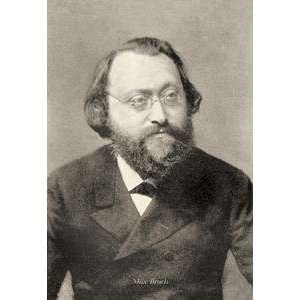    Paper poster printed on 12 x 18 stock. Max Bruch