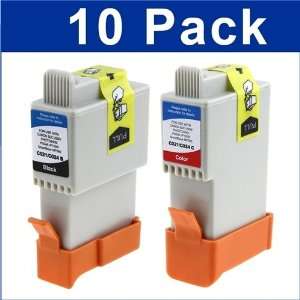 10 Pack Compatible Ink Cartridges For Canon BCI 24   Multipass F20 