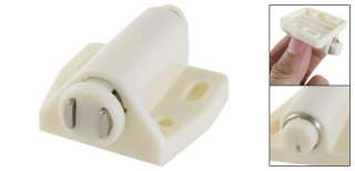 Cabinet Door Single Head Magnetic Off White Catch Latch  