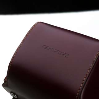   full leather camera case for fuji Fujifilm Finepix X10   Brown  