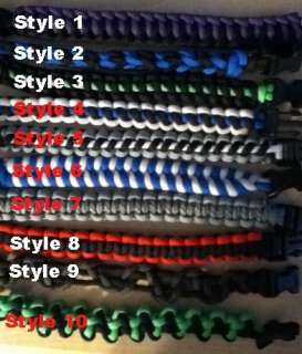 Custom 550 Paracord Dog Cat Pet Collars Hand Made by Marines in 10 