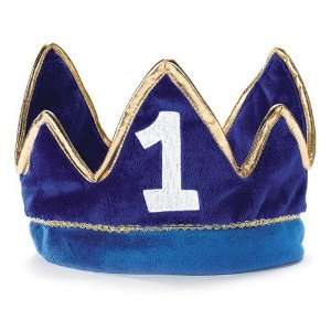  Lil Prince 1st Birthday Plush Crown Toys & Games