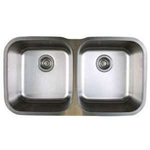 Blanco 441020 33 S. Steel Equal Double Bowl Sink