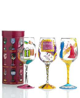 Lolita Love My Wine Wine Glass Collection   Glassware   Dining 
