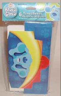   Gallery for Pack Of Six  Blues Clues ~ Party Favor ~ Treat Boxes