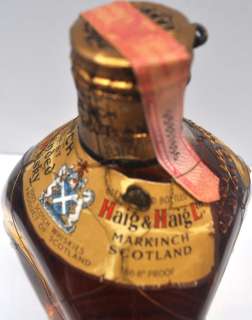 Haig&Haig PINCH 100% SCOTS WHISKY Vintage  Box and bottle near mint 35 