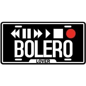  New  Play Bolero  License Plate Music