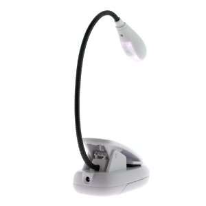 GTMax White LED Clip On Reading Book Light for Verizon Samsung Galaxy 
