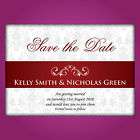 Personalised Save the Date Wedding Cards FREE DRAFT items in Sienna 