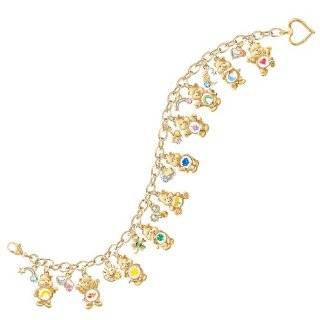 Collectible Care Bears Ultimate Charm Bracelet With Swarovski Crystals 