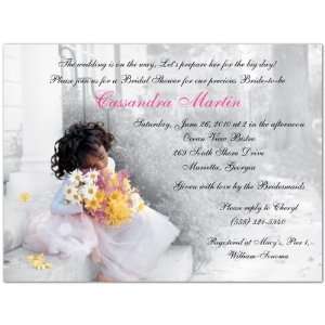    Sweet Moment Bridal Shower Invitations