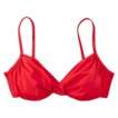 Womens D Cup Swim Top   Cherry Red Womens D Cup 
