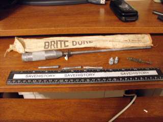 Vintage Brite Bore Gun Cleaning kit( Pistol) Complete in Orignal Carry 