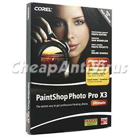 Corel Paint Shop Photo Pro X3 Ultimate (Brand New)  