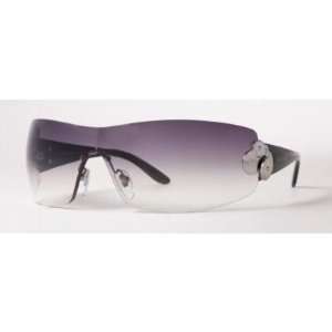  Authentic BVLGARI Black Shield Fade Sunglasses 6008   102 