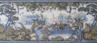 ORIENTAL ASIAN VAN LUIT 13.5 Wht Wallpaper bordeR Wall  