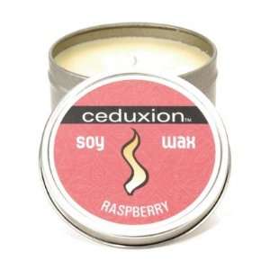  Ceduxion soy wax candle in a tin, raspberry Health 